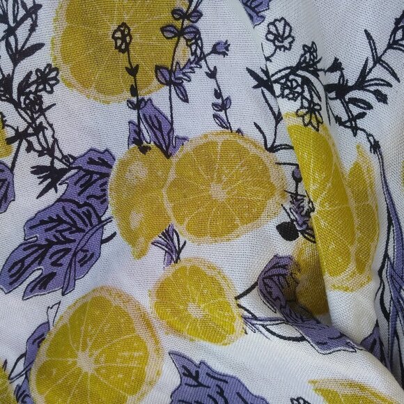 Cover Up Multicolor Floral & Lemons India Women's - No Size - See Measurements - Picture 8 of 13